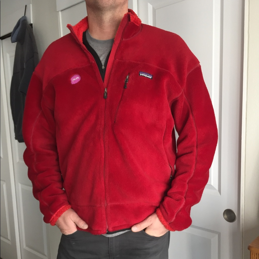 Patagonia thick fleece jacket (XXL)